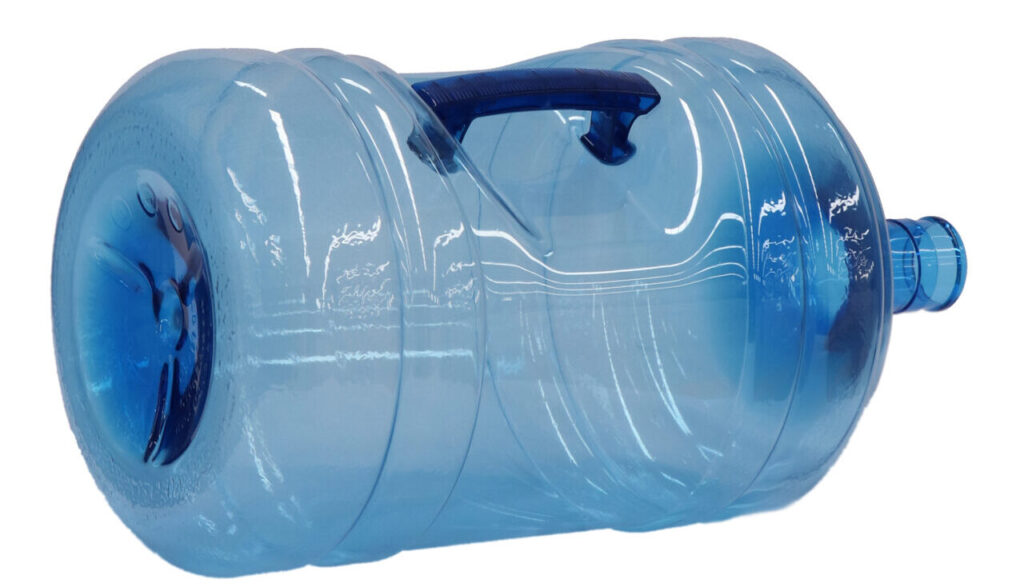 Botellon PET de 19 litros tumbado